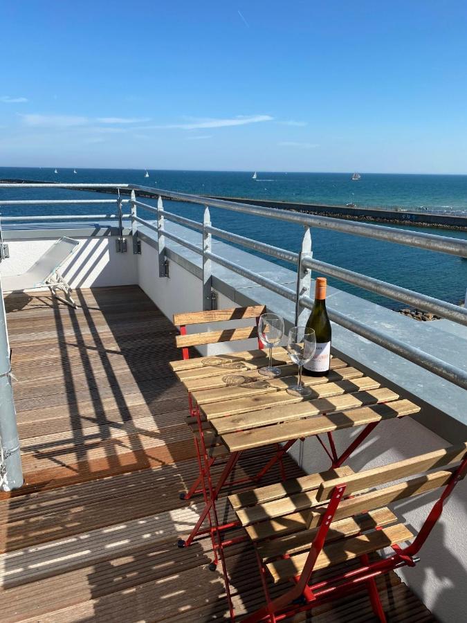 Penthouse Hygge Meerblick Am Strand Olpenitz Zewnętrze zdjęcie